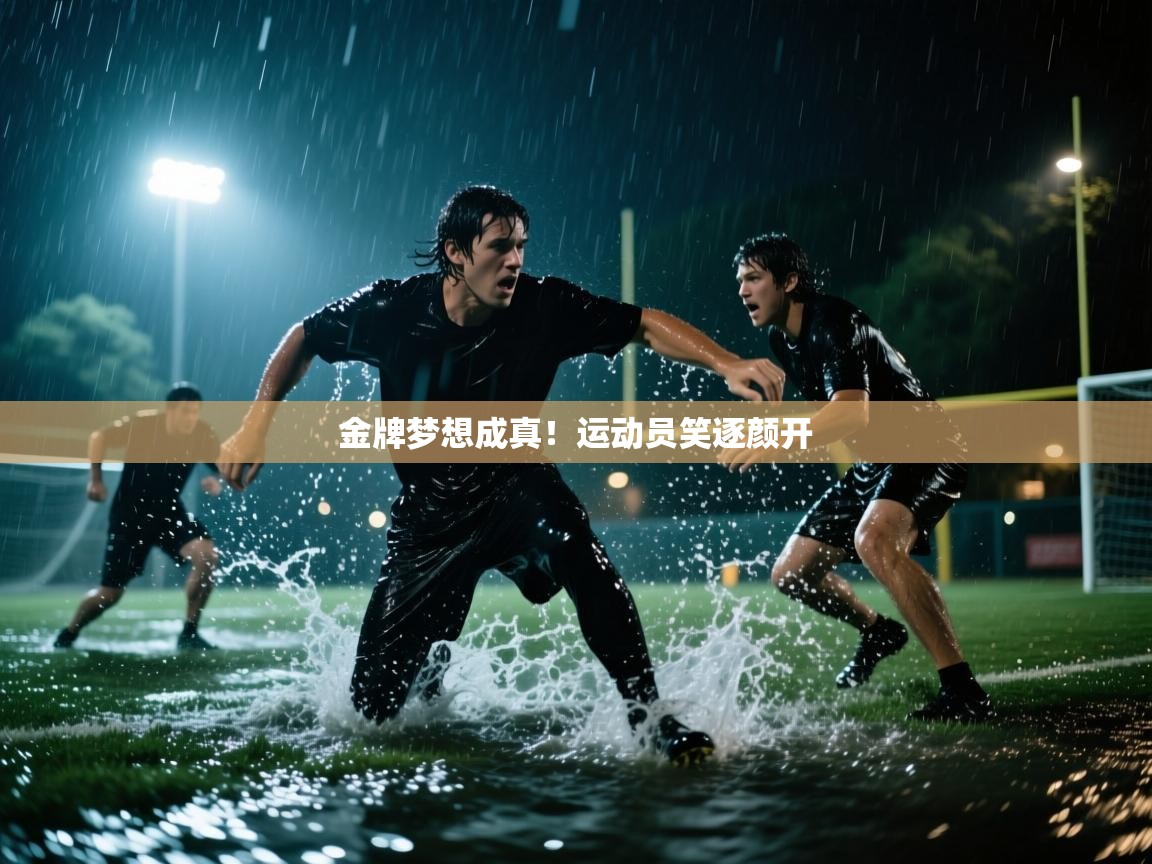 金牌梦想成真!运动员笑逐颜开 第1张